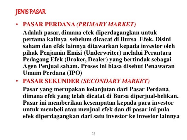 Dimana mencari data penawaran saham ipo