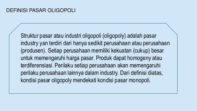Pasar Oligopoli