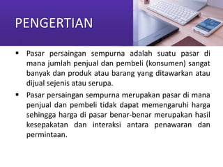 Pasar persaingan sempurna