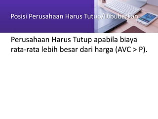 Pasar persaingan sempurna