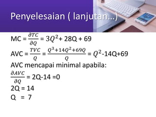 Pasar persaingan sempurna