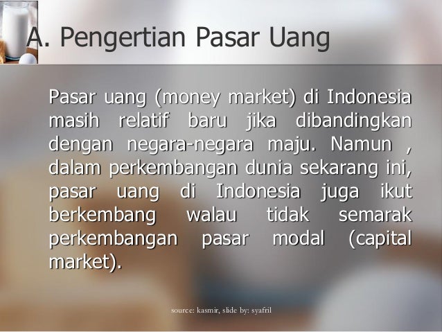 Definisi pasar valuta asing