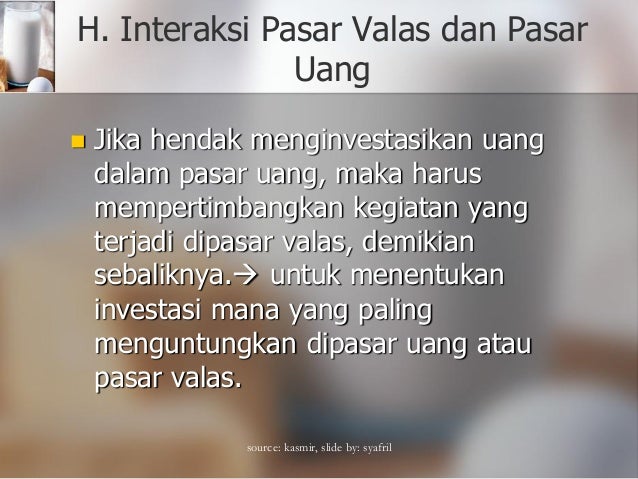 Definisi pasar valuta asing