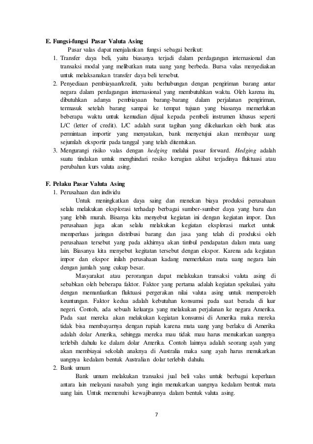 Pasar Valuta Asing