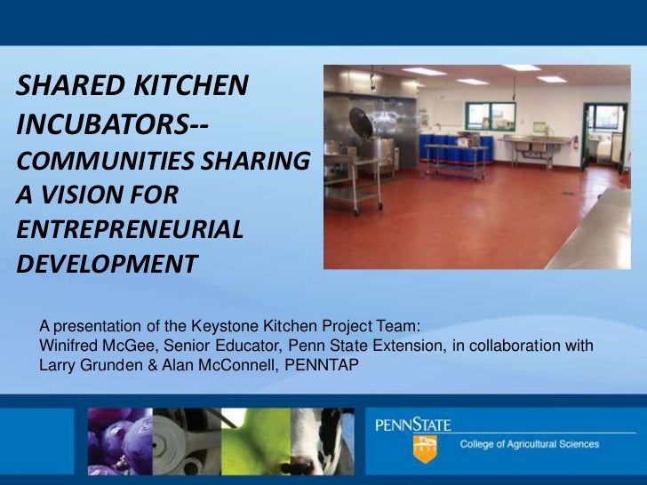 Introduction to Shared Use Commercial Kitchens and Best Practices