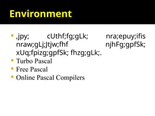 PASCAL (1).pptx For AL Ol Students english medium | PPTX