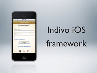 Indivo iOS
framework
 