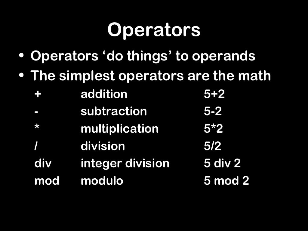 Pascal names and types