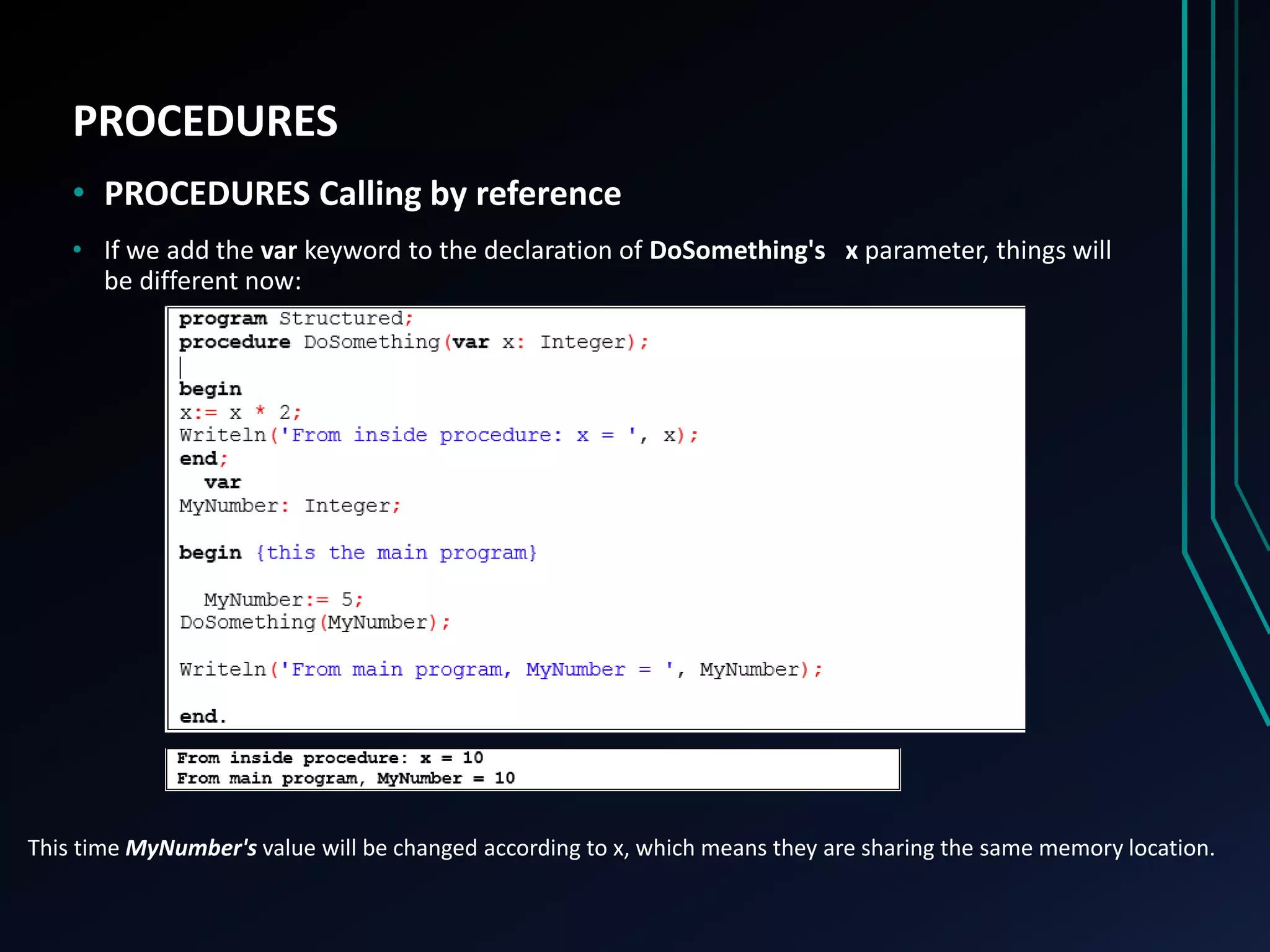 Pascal Programming Language | PPTX