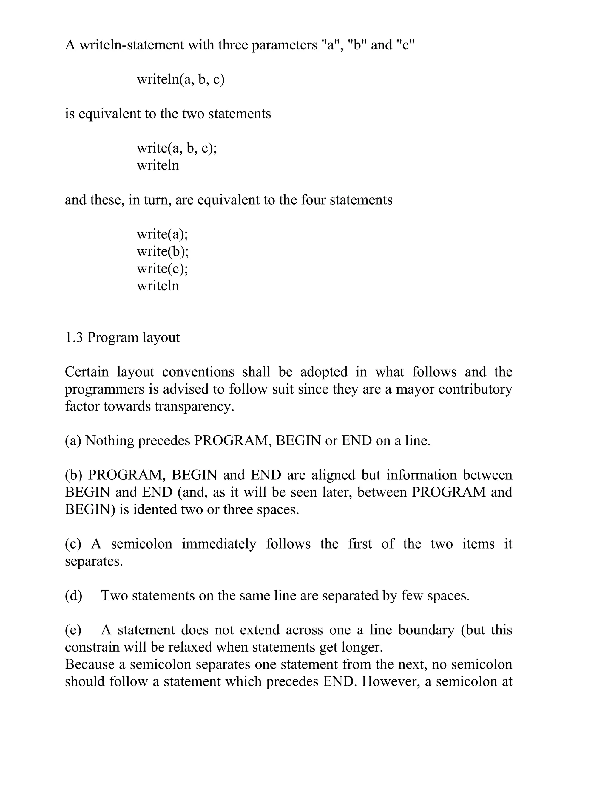 Pascal programming lecture notes | PDF