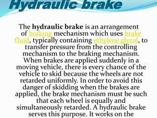 Automobile Hydraulic lift
 