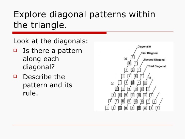 Pascal's triangle Maths Investigation