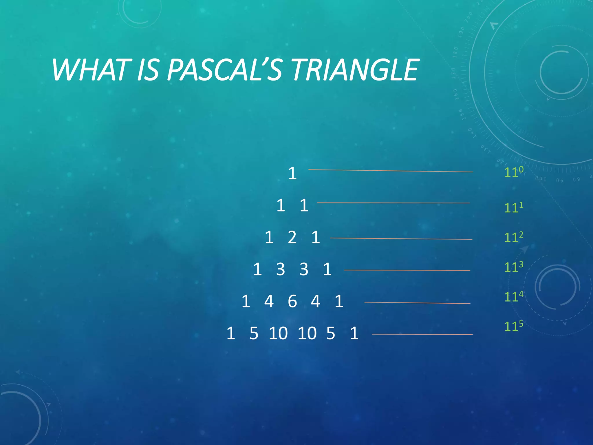 Pascal's triangle | PPTX