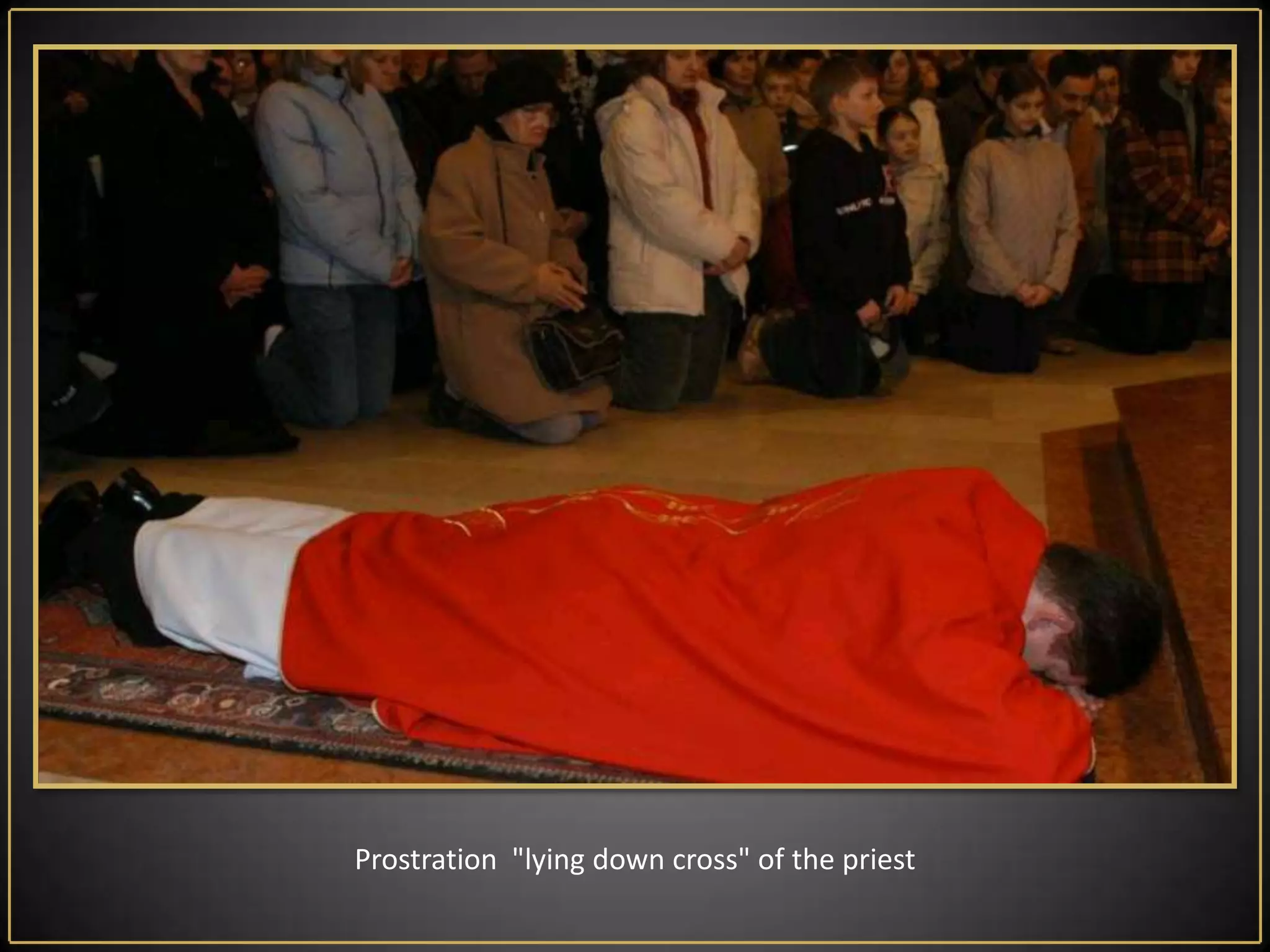 Psalm 31 - "Father, into your hands I submit my spirit„2. Reading Heb 4,14-16; 5,7-9 death on the cross as salvation, made by the supreme High Priest - ChristPassion according to the Gospel. of Sts Jan - is read or sung by narrator and particulars persons