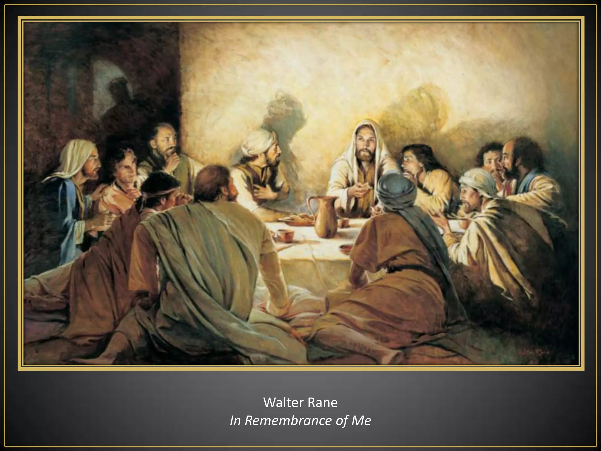 Walter RaneIn Remembrance of Me