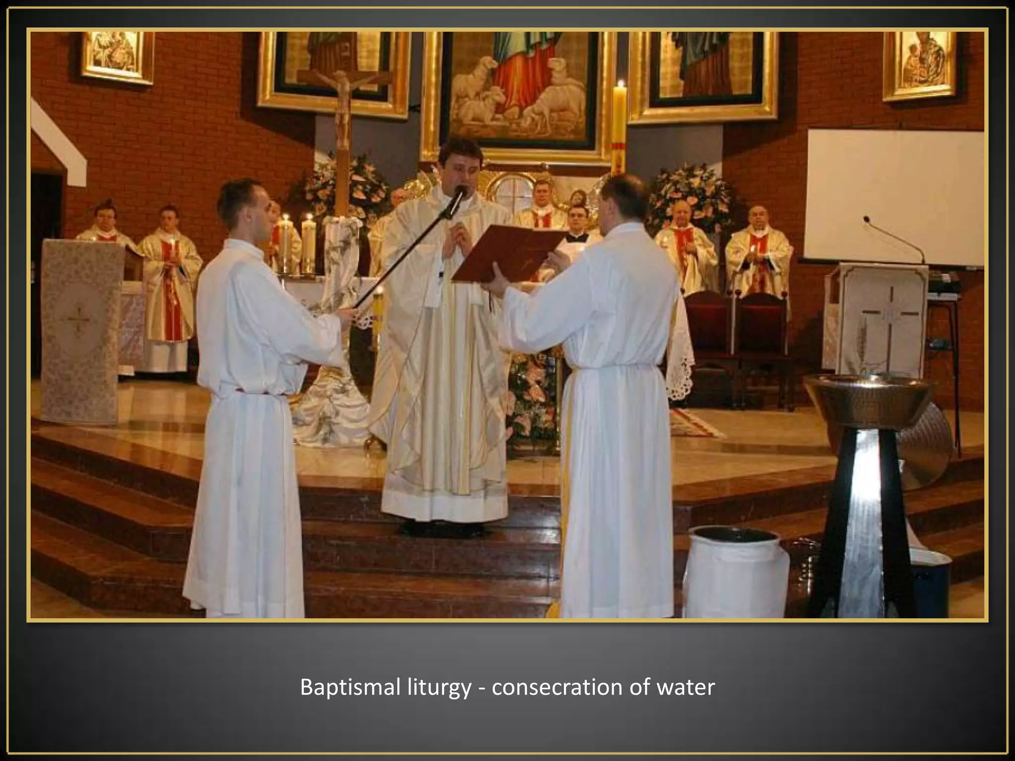 Liturgy of light - consecration of fire 