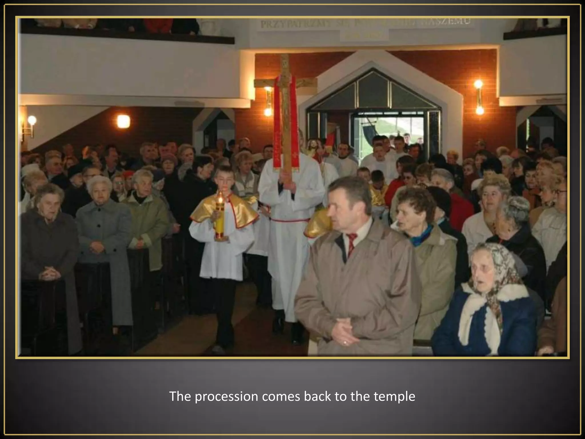 Baptismal liturgy - consecration of water
