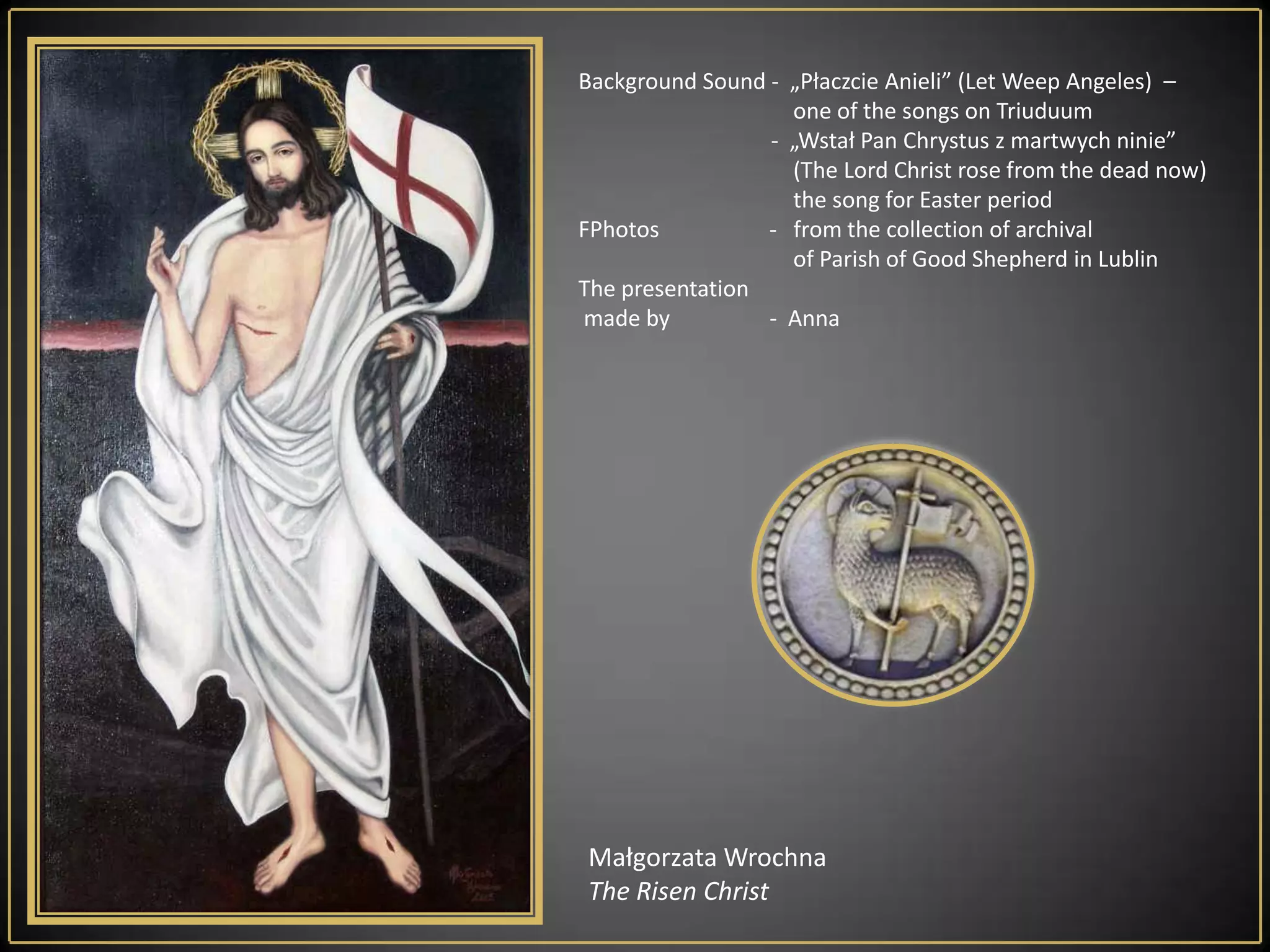 Solemn Resurection Mass begins with a procession