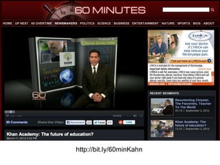 http://bit.ly/60minKahn
 