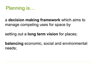 Pas councillor training introduction to planning - presentation with ...