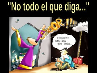 "No todo el que diga..." 