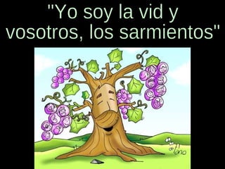 "Yo soy la vid y vosotros, los sarmientos" 