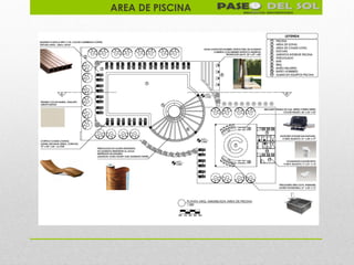 AREA DE PISCINA
 