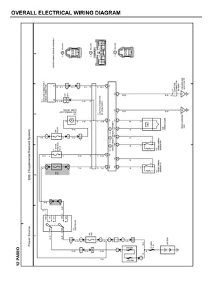 OVERALL ELECTRICAL WIRING DIAGRAM
1234
12PASEO
7
ACC
IG1
ST1
IG2
ST2
AM1
5
32AM2
12IC1
7IC1
7EB1
1EB2
1A4
2
1A5
2
2
1A10
1A2
2
2
2
2
2
11IC1
3IC2
5EB17ID3
ID54
3A1A6A9A
2B1B1C2C8A7A10A5A
12
SPIRAL
CABLE
11
IGIF
+SL–SL+SR–SRD+D–E1E2
123
7891065
4
AB
21
BA
12
AB
AC3YELLOW
BC2YELLOW
CC4YELLOW
W–R
W–G
W–L
W–L
W–G
W–R
W–G
B–R
W–L
B–R
L–R
P–L
B–O
P–L
B–O
W–L
I9
IGNITIONSW
15A
AM2
50AAM1
2
2
8
7
4
4
CENTERAIRBAGSENSORASSEMBLY
W–LB
FLMAIN
2.0L
BATTERY
B–R
R–G
R–G
B–Y
B–YB–Y
Y–B Y–B Y–B Y–B
B
W
B
W
B
W
W–B
W–B
DACB
10
1215
DACCB
9
ABTC
15A
CIG
F7
7.5AIGN
[FUSEBOX
No.2]
10A
ECU–B
D1
DATALINKCONNECTOR1
(CHECKCONNECTOR)
J1
JUNCTIONCONNECTOR
(forAirbagSystem)
CENTERAIRBAGSENSORASSEMBLY
4
3
7
10
B–Y
C10
SRSWARNINGLIGHT
[COMB.METER] ACCIG2LATC
(A/T)
(M/T)
C2B,C4C,C3A
A
J3
JUNCTION
CONNECTOR
(forEarth)
Instrumentpanel
centerbraceRH
Behindcombination
meter
F1
FRONTAIRBAG
SENSORLH
F2
FRONTAIRBAG
SENSORRH
A22
AIRBAGSQUIB
W–B
W–B
PowerSourceSupplementalRestraintSystem
W–G B
100AALT
L–R
22
SRSS(()
 