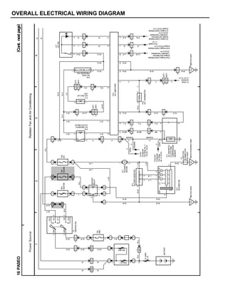 OVERALL ELECTRICAL WIRING DIAGRAM
1234
16PASEO
22
2
1G941B14
44
2
444
41C84
1A10
3EB21ID27EB1
16IF1
8IF111IF1
12IF1
12IC17IC1
4IF1
8IC1
1
3
4
2
2
EB2
1
7
2
ACC
IG1
ST1
IG2
ST2
AM14
3AM2
2
1
M
3ID3
ID510
17913
67
IGIE
6
5
173
2
254
13IC1
9IC114IC1
153
58
3IF1
13IF1
1IF114IF1
2IF1
11
654
12ID3
ID58
1
2
2
1
7IF1
15IF1
1612
10IF1
IG
11ID3
ID57
W–LW–BL–R
L–R
P
P
LG
R–Y
W–G
LG–R
L–W
B–R
W–L
W
W
W–B
W–B
W–R
L–W
L–W
P
R–Y
R–Y
B–L
W–G
W–G
W–G
W
RR
L
W–G
R–Y
R–Y
R–Y
W–G
B–R
W–G
W
W
W–RW–R
W–G W–G
W
W
B
W–R
W–B
W–B
P–BG–R
W–B
W–B
L–R
R–G
P–L
BR–R BR–R
P–L
R–G
R–L
BR
V
LG–B
V
LG
LG–R
L
R–L
R–G
PP P
100AALT
50AAM1
I9
IGNITIONSW
15A
AM2
HEATER
RELAY
30A
HEATER
15A
GAUGE
10A
A/C
B3
BLOWER
MOTOR
BATTERY
23
41
L–Y
L–B
FromA/C
Condenser
FanRelay
No.3<16–6>
ToA/C
Condenser
FanRelayNo.3
<16–6><16–8>
OFFLOM1M2HI
B5
BLOWERSW
B4
BLOWERRESISTOR
A4
A/CMAGNETIC
CLUTCHAND
COMPRESSOR
SENSOR
(Canada)
A14
A/CAMPLIFIER
A16
A/CMAGNETIC
CLUTCHRELAY
(A/T)
(M/T)
A17
A/CSW
A15
A/CDUAL
PRESSURESW
A3
A/CIDLE–UP
VSV
(A/T)
(M/T)
PowerSourceRadiatorFanandAirConditioning
7
8
12
2
FLMAIN
2.0L
FromEngineControlModule
(EngineandElectronic
ControlledTransmission
ECU)<2–4>
FromEngineControlModule
(EngineECU)<3–4>
(A/T)
(M/T)
1
21
2
B–Y
41
2
53
(Cont.nextpage)
(USA)
ToCheck
Connector
<2–3><3–3>
RightkickpanelBehindcombinationmeterRightkickpanel
9IF1
21
A18
A/CTHERMISTOR
R–GV
W–B
2
2
4
4
W–L
W–L
R–Y
1
20IF1
BB
FromIgniter
<1–3>
ToEngineControlModule
(EngineandElectronic
ControlledTransmission
ECU)<2–4>
ToEngineControlModule
(EngineECU)<3–4>
AJ2
JUNCTION
CONNECTOR
(forEarth)
2
V
(Canada)
(Canada)
(USA)
P
 