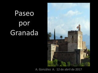 Paseo
por
Granada
A. González A. 12 de abril de 2017
 