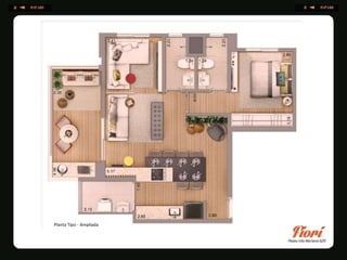 Planta Tipo - Ampliada
 