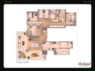 Planta tipo - ampliada
 