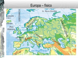 Europa – físico
 