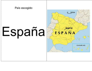 País escogido:
España
 