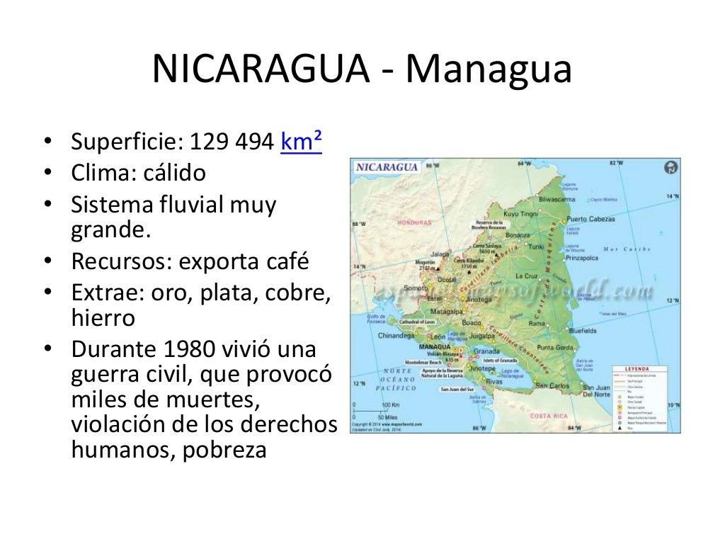 Países de centroamérica