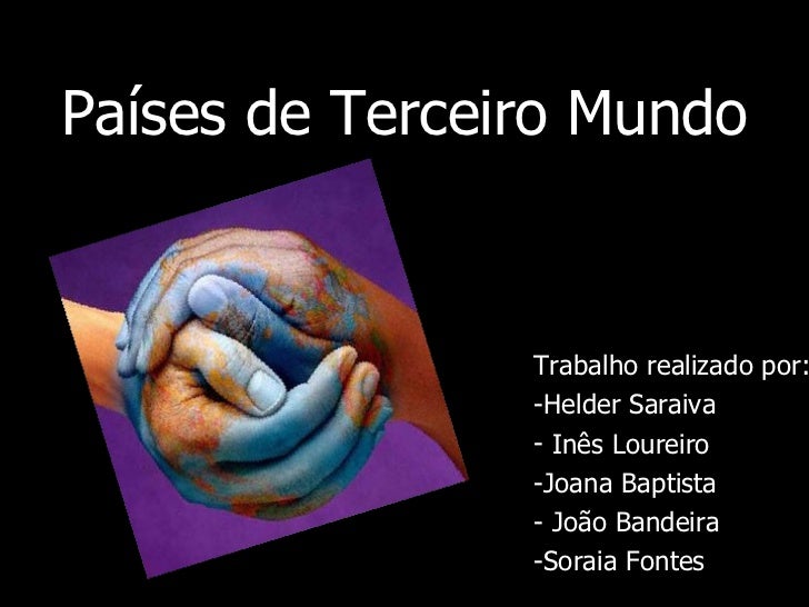 Ajuda Internacional Aos Paises Do Terceiro Mundo