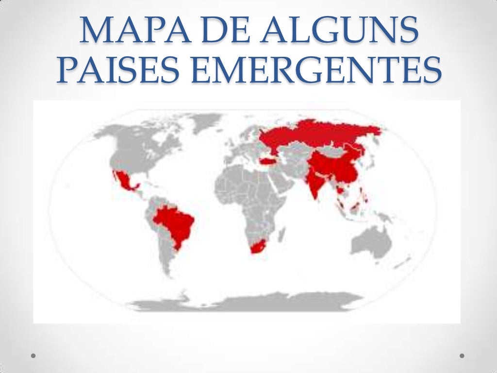 Países emergentes Países emergentes