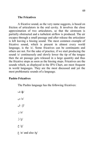 Pashto phonetics | PDF