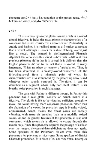 Pashto phonetics | PDF