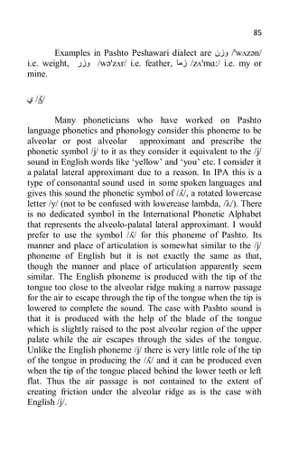 Pashto phonetics | PDF