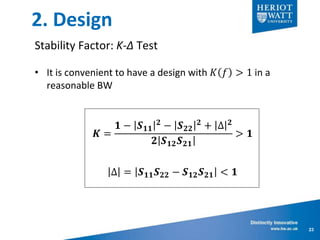 Design Basics on Power Amplifiers | PPTX