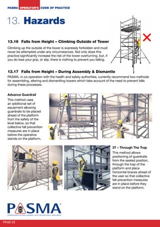 Pasma Risk Assessment PASMA-Operators-Code-of-Practice.pdf 12345 | PDF