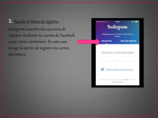 PASO A PASO PARA CREAR UNA CUENTA EN INSTAGRAM | PPTX