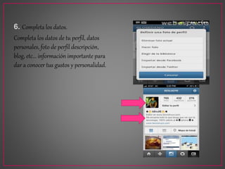 PASO A PASO PARA CREAR UNA CUENTA EN INSTAGRAM | PPTX