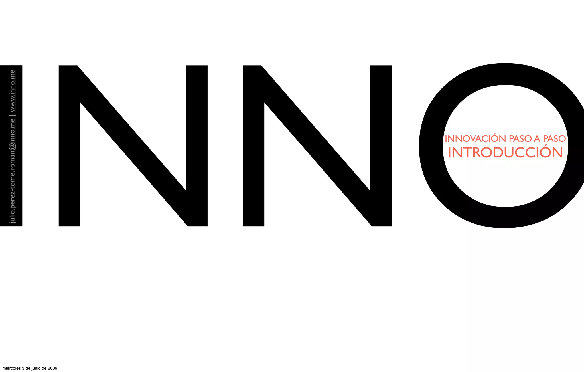 Innovación paso a paso