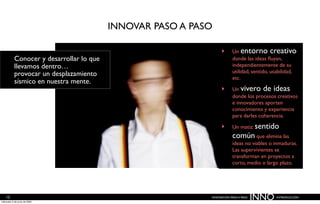 Innovación paso a paso
