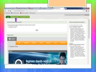 Paso para entrar a la plataforma sofía plus
