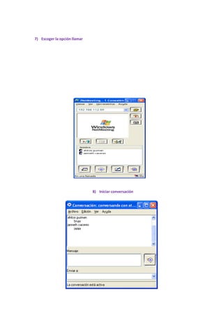 Pasos Para Crear Una Conversacion