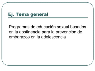 Pasos Para Una Buena MonografíA