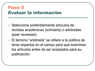 Pasos Para Una Buena MonografíA